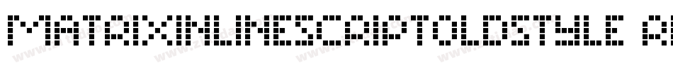 MatrixInlineScriptOldstyle Regular字体转换